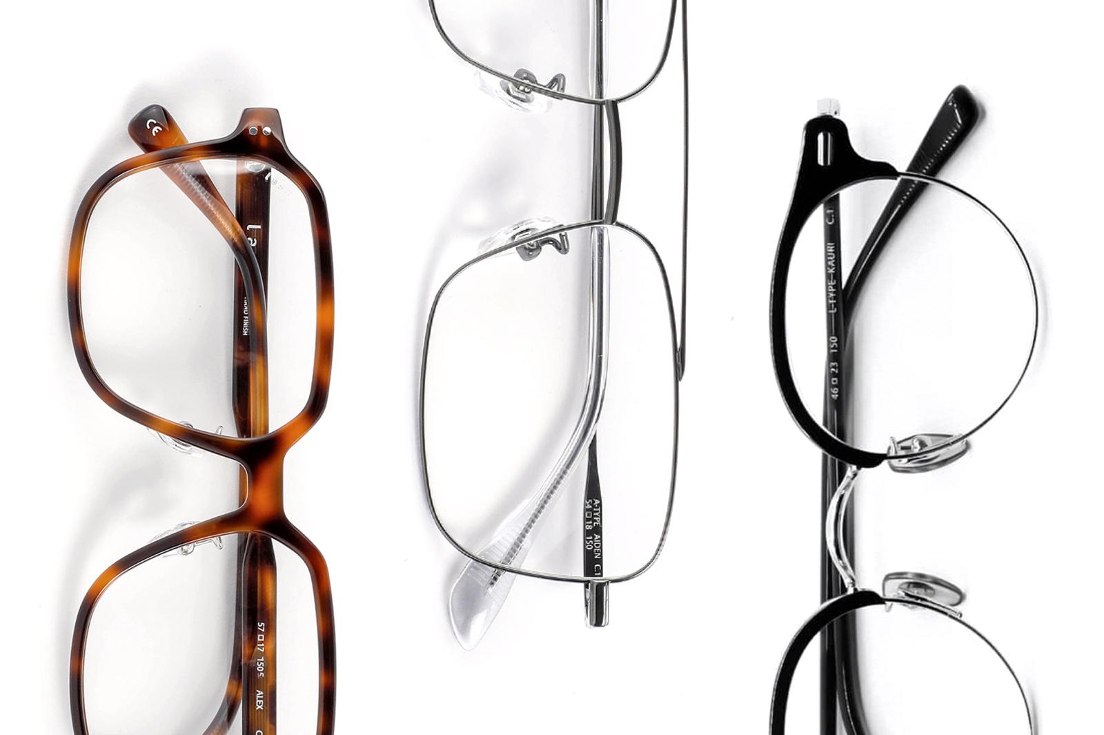 Types of Glasses Frames